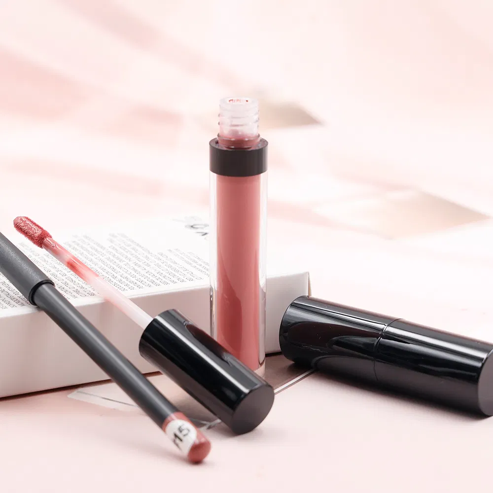 3 in 1 Lipgloss Lipliner Lip Kit Set Private Label Vegan Makeup Waterproof Matte Lipstick Lipliner Lip Gloss Lip Combo Set