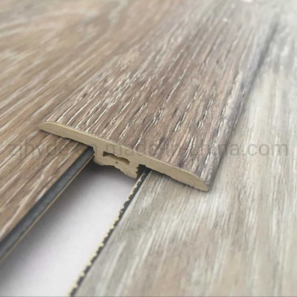 Waterproof Plastic PVC Skiring Board Vinyl Floor Accessories Spc T Moulding