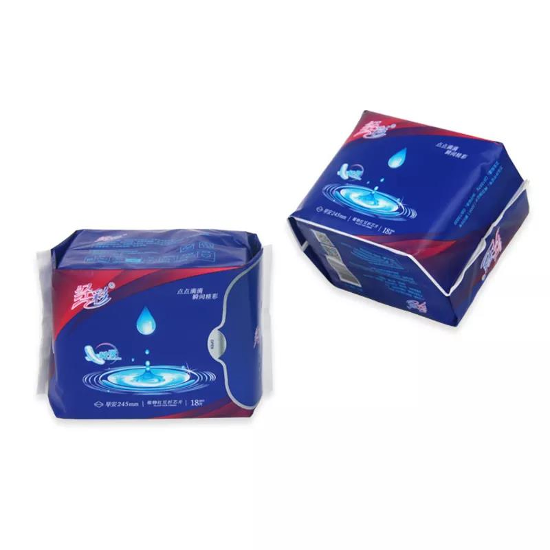Factory Price Cotton Sanitary Napkin High Quality Girl Sanitary Napkins Breathable Super Absorbent Sanitary Napkin