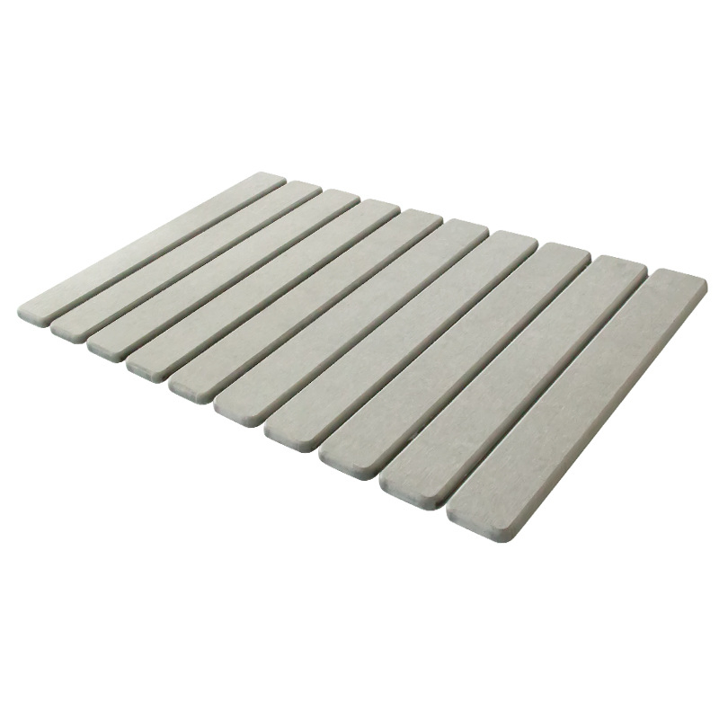 Hot Selling Quick Dry Stone Bath Mat Anti Slip Diatomaceous Earth Bath Mats Foldable Floor Mat
