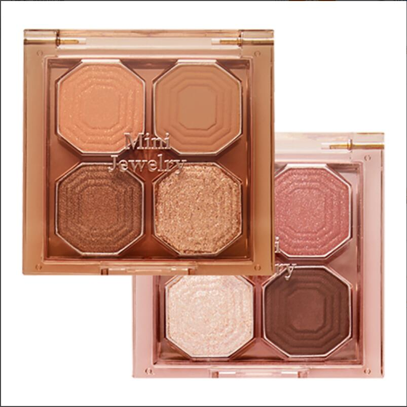 Mini Four-Color Eyeshadow Concealer and Cosmetic Palette
