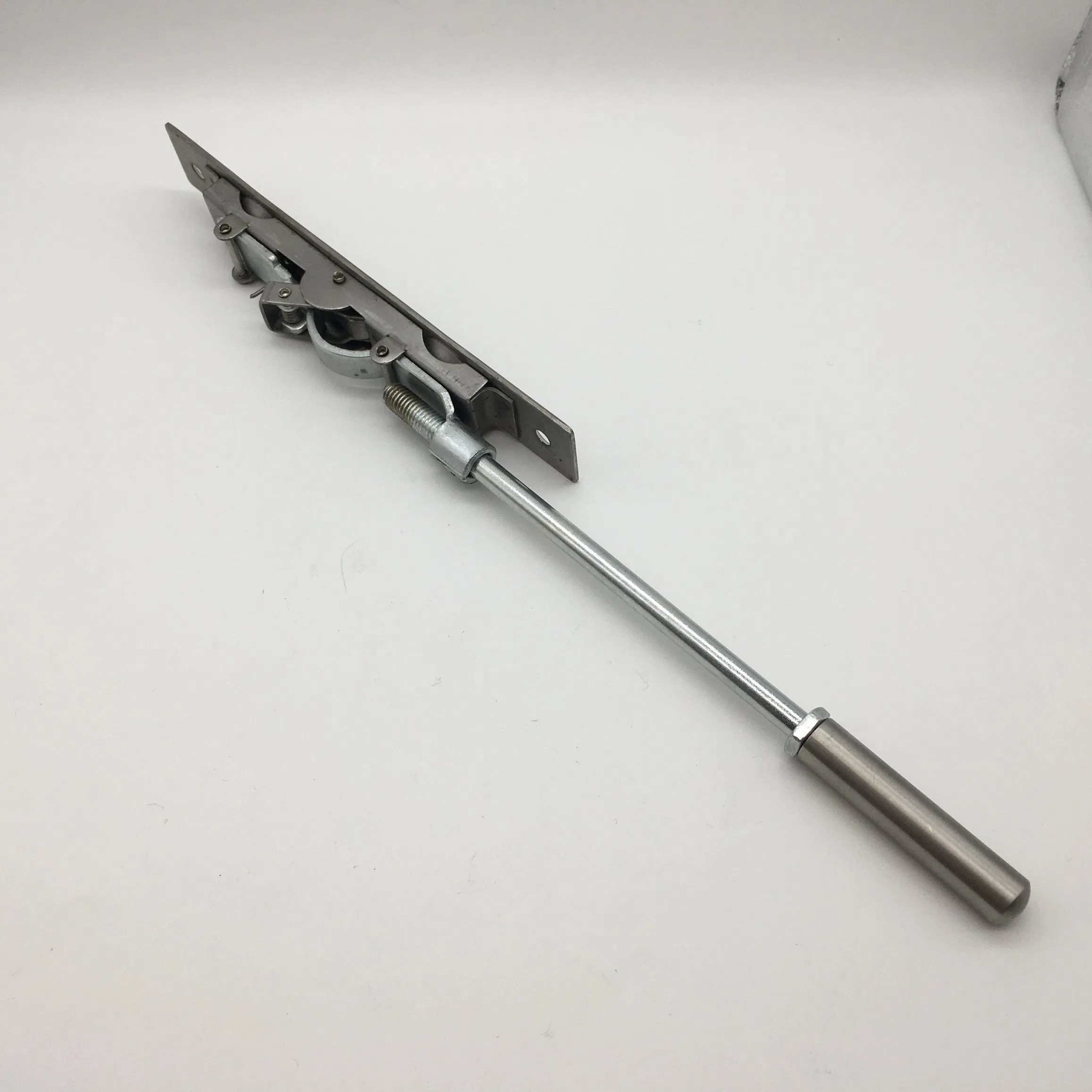 Solid Stainless Steel Extension Flush Bolt in Satin Nickel