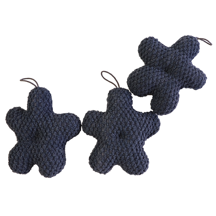 Exfoliating Sponge Wholesale Flower Shape Bath Shower Sponge Honeycomb Body Scrubber Exfoliating Bath Sponges