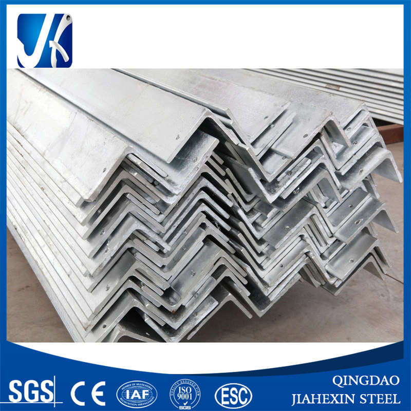 Steel Structure Parts Galvanized Steel Angle Steel for Q235orq345