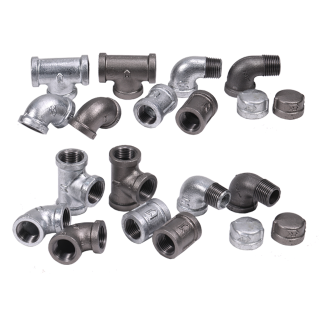 Leyon FM UL Fire Fighting Pipe Fitting Fire Protection System Malleable Iron Pipe Fitting Elbow Socket Tee Union Nipple