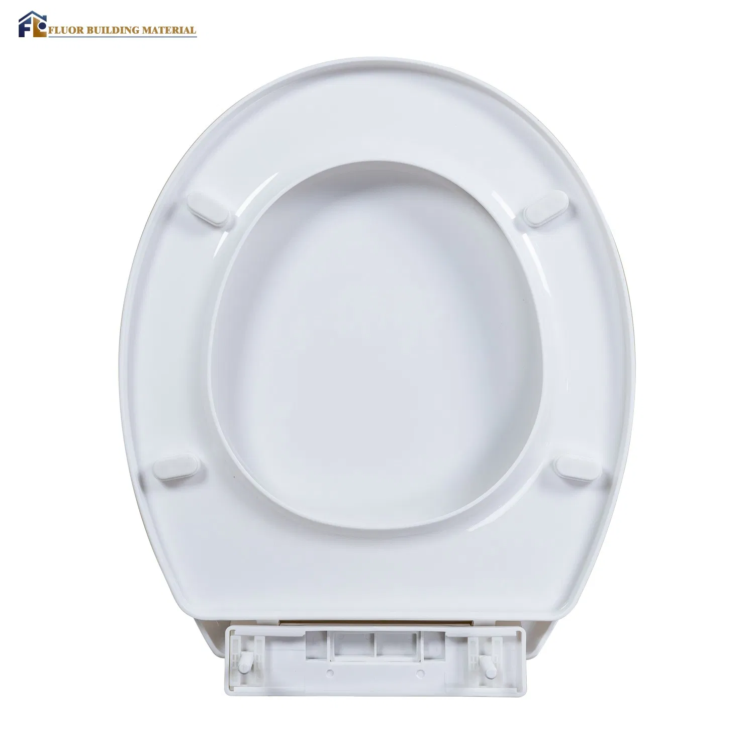 Fluor High Quality Toilet Accessories Soft Slow Closing Toilet Seat Cover Thickened