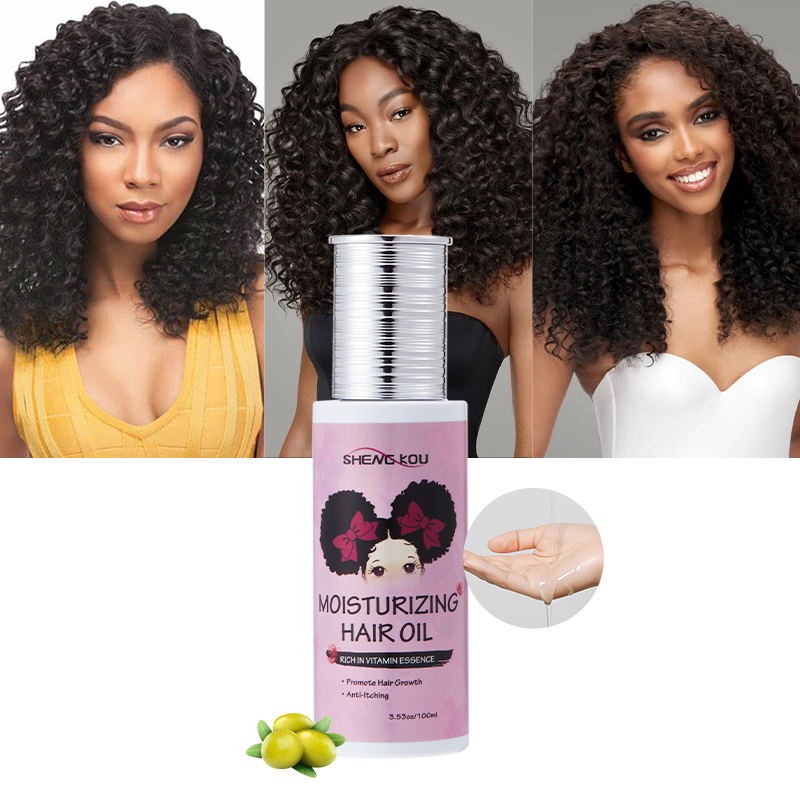 OEM/ODM Build Your Own Label Promotes Hair Growth Nourishing Care Vitamin Essential Hair Oil