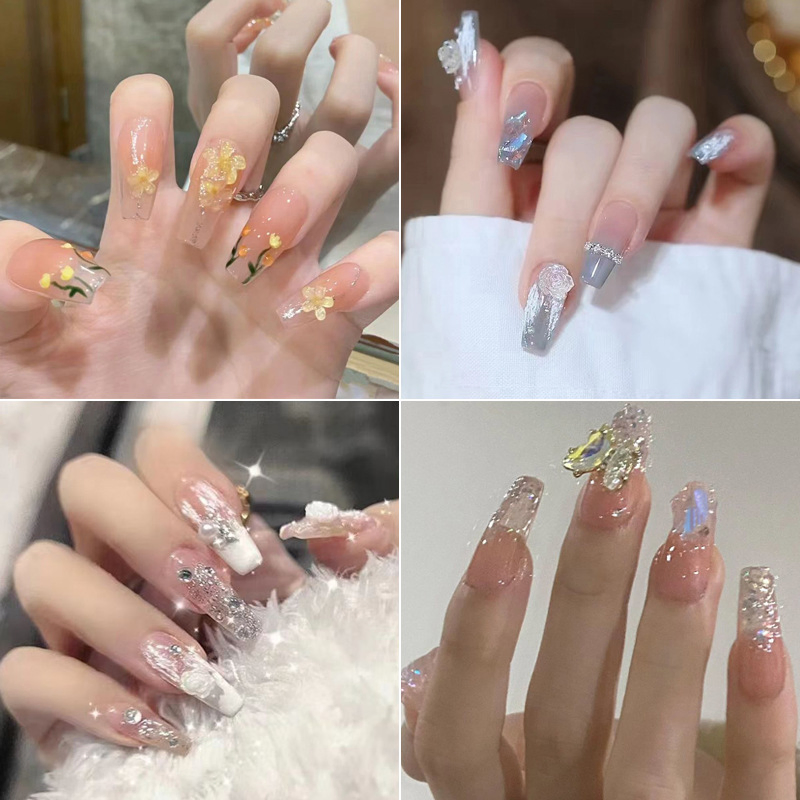 Disassembly Nails of Nail Nails Stickers Fake Nails Wearing Nail Stickers Wholesale