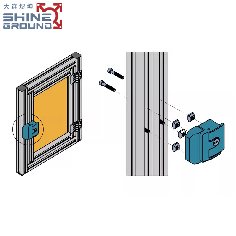 Nice Aluminum Profile Wholesale Hardware Supplier Handle Lever Lock