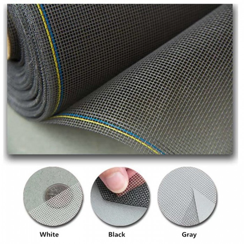 Customer Size Magnetic Tape Insect Window Screen Kit with Fiberglass Mesh