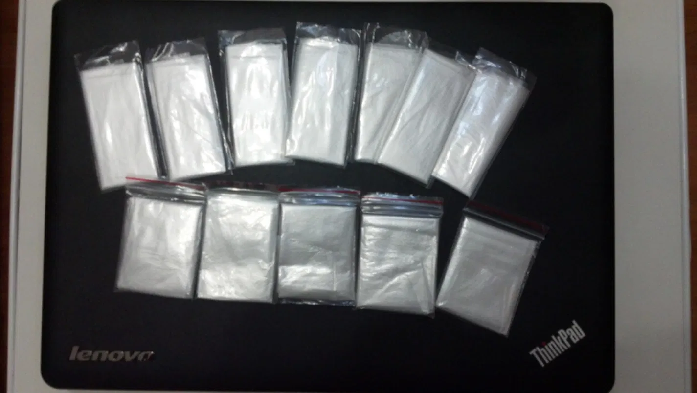 LDPE HDPE Disposable Transparent Clear Folding Glove 1 Pair/Bag