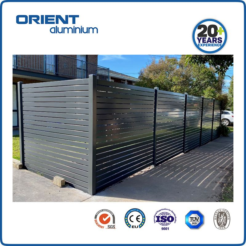 Aluminium Slat Fencing & Screening Aluminium Slat Fencing