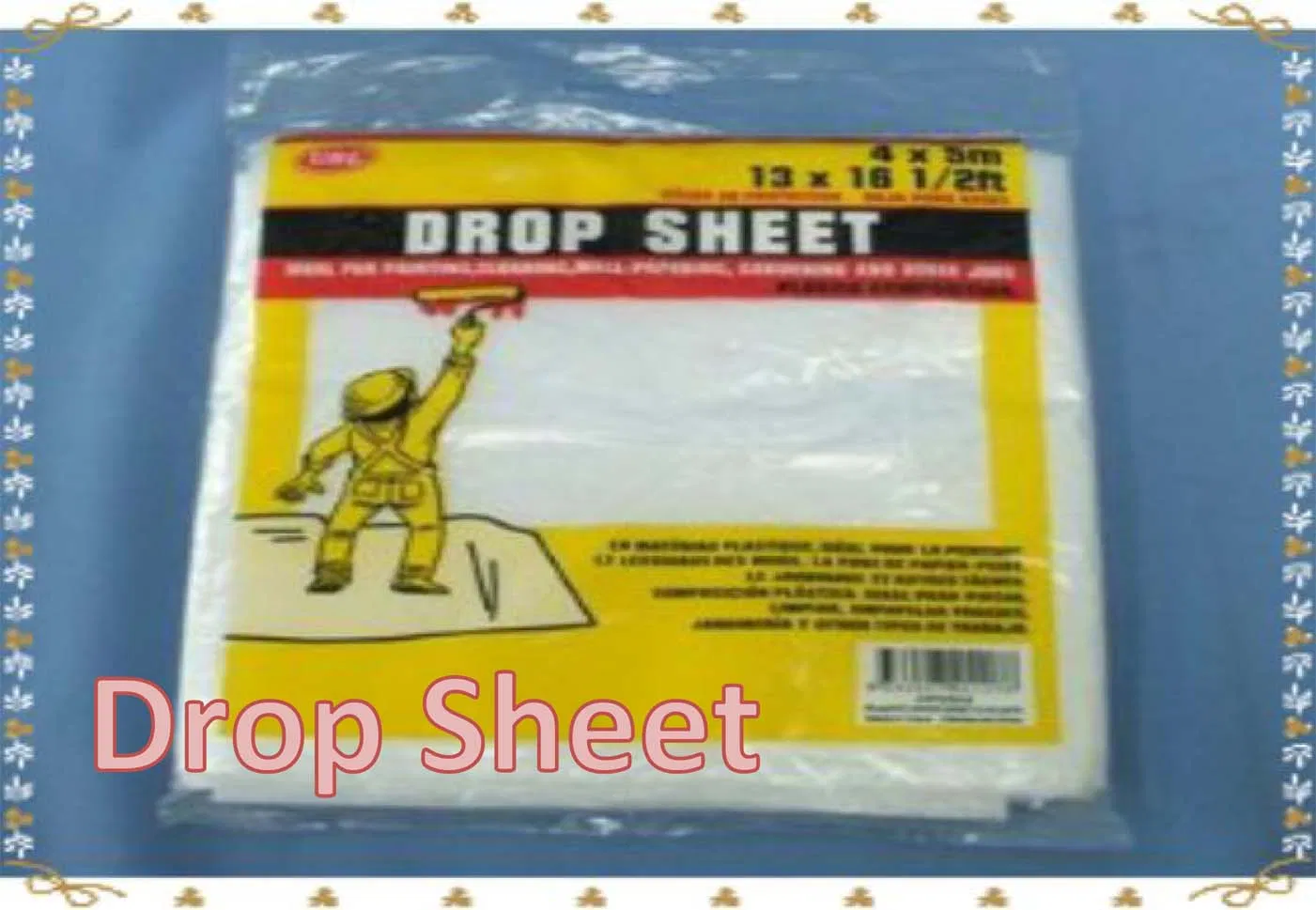 Plastic Dust Sheet/ Painting Drop Sheet