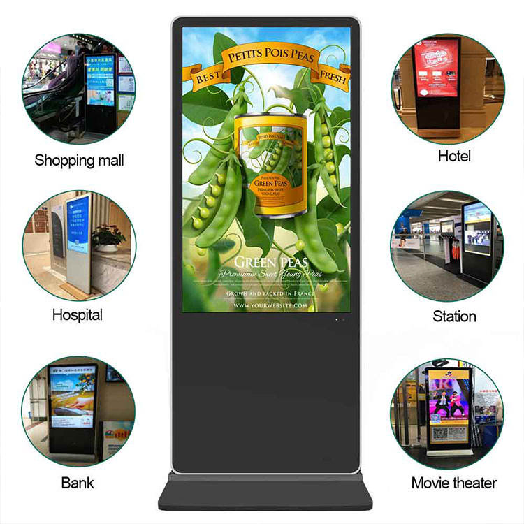Versatile 32 to 65 Inch LCD Digital Signage Display Advertising Screens