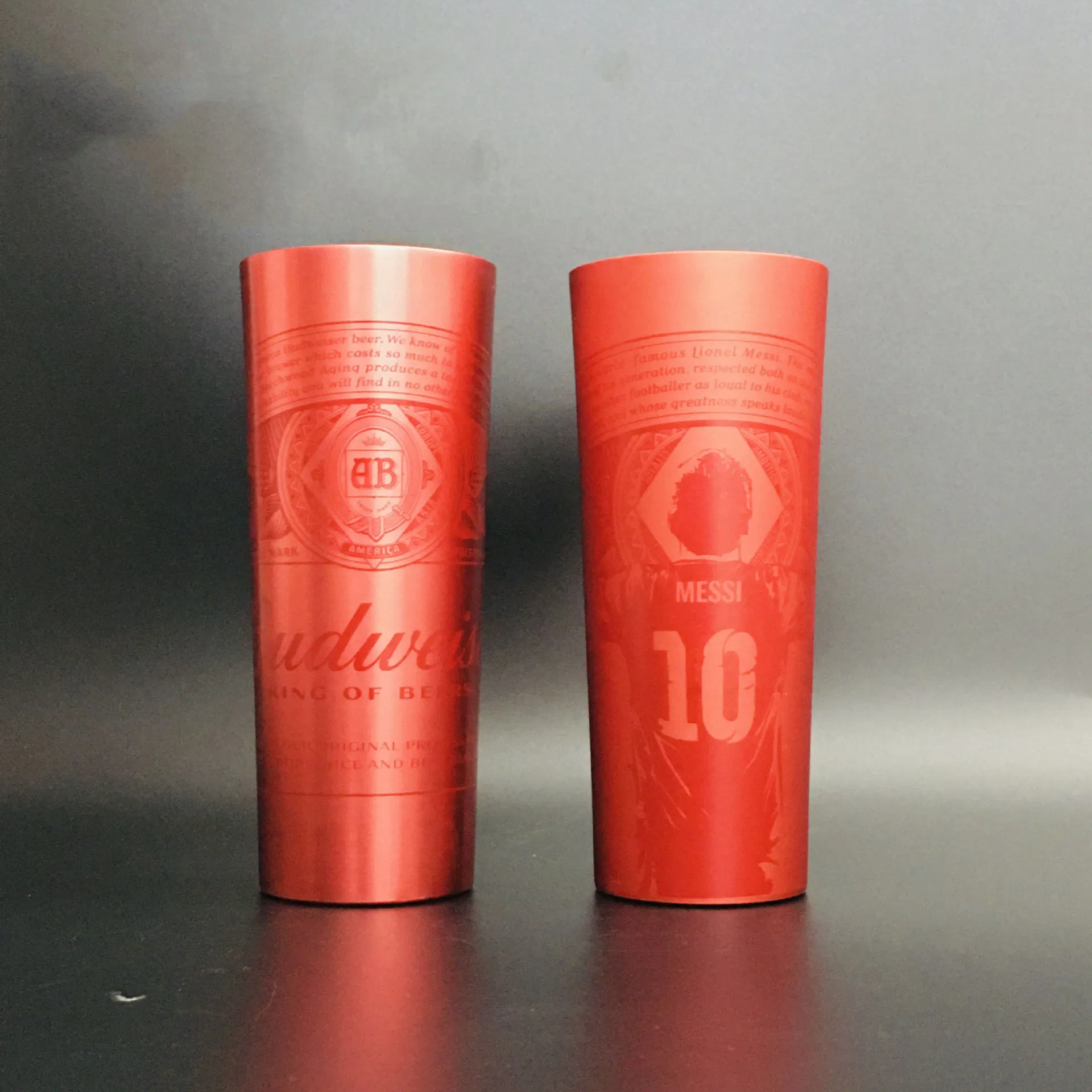 Budweiser Beer 400ml/450ml 13.5ounce/15.2 Ounce Aluminum Cool Beer Mug