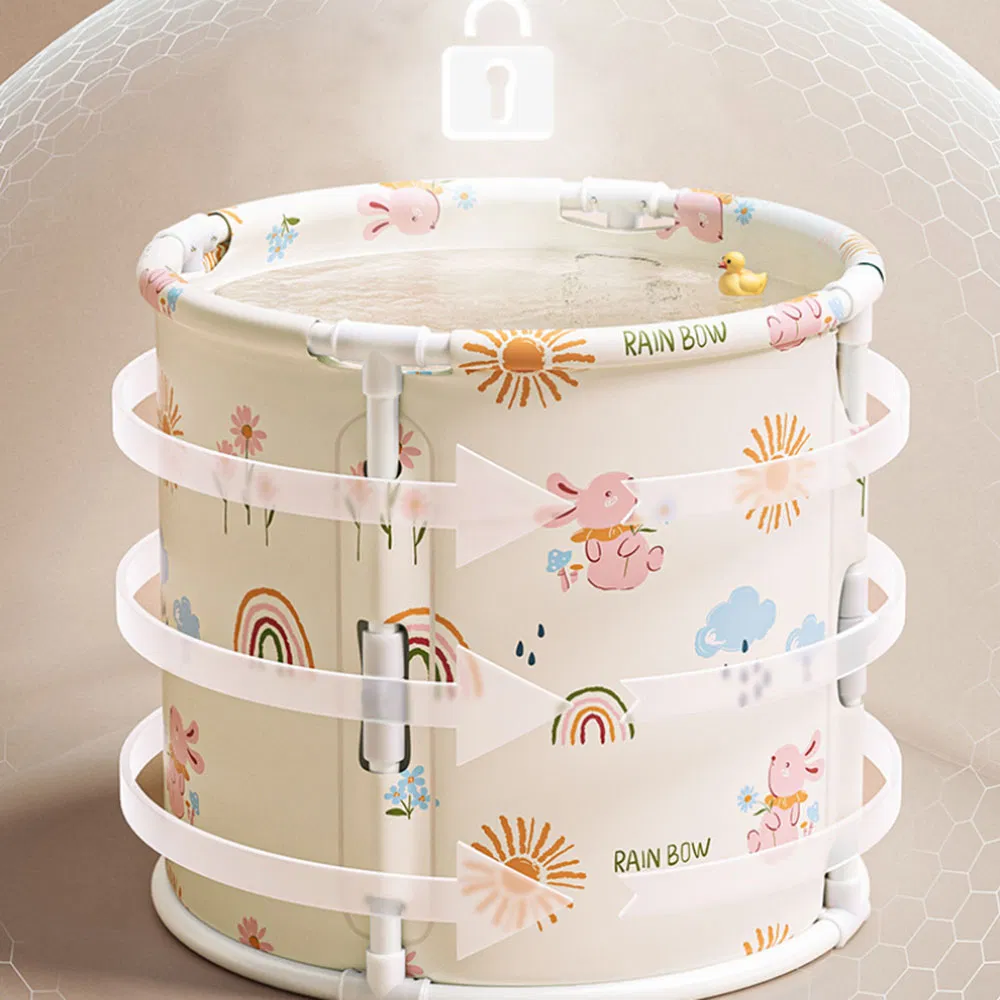 Складная ванночка для купания новорожденных и малышей