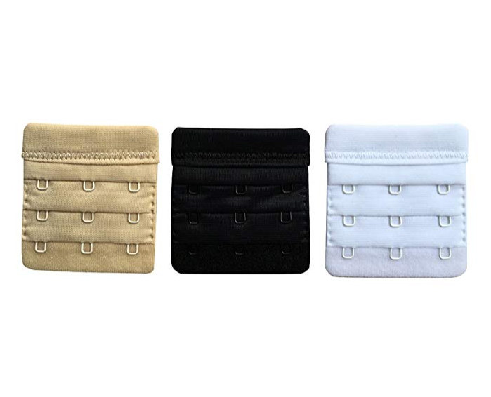 Крючки для бюстгальтера нейлоновые удлинитель 3-4 ряда