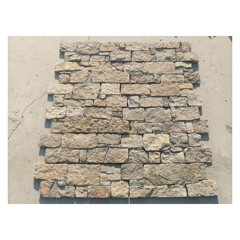 Premium Natural Slate Z-Shaped Stacked Stone Veneer for Outdoor Walls