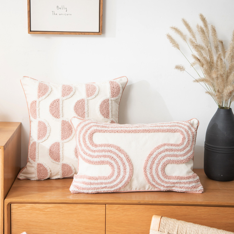 Boho Jacquard Cushion Covers with Custom Colors for Home Decor