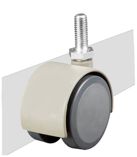 50mm PU Castor Wheel with Brake for The Furniture