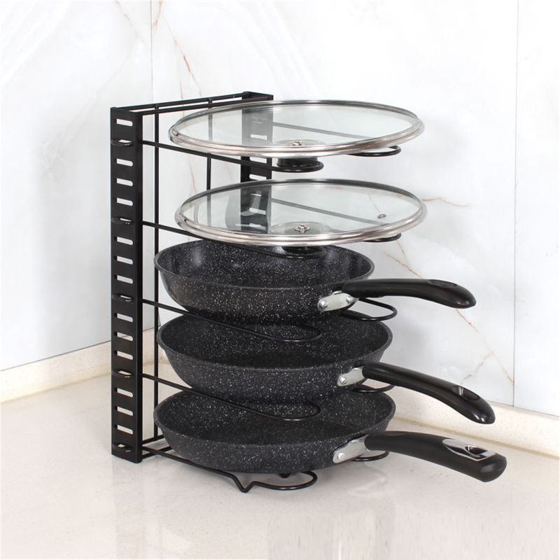 Односторонняя многоуровневая подставка для кастрюль и крышек