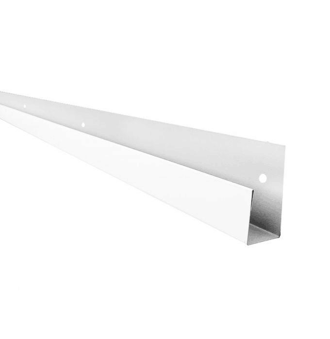 3/8"X12feet Size Aluminum J Trim/J Channel for Roofing Soffit and Siding Insallation Accessories
