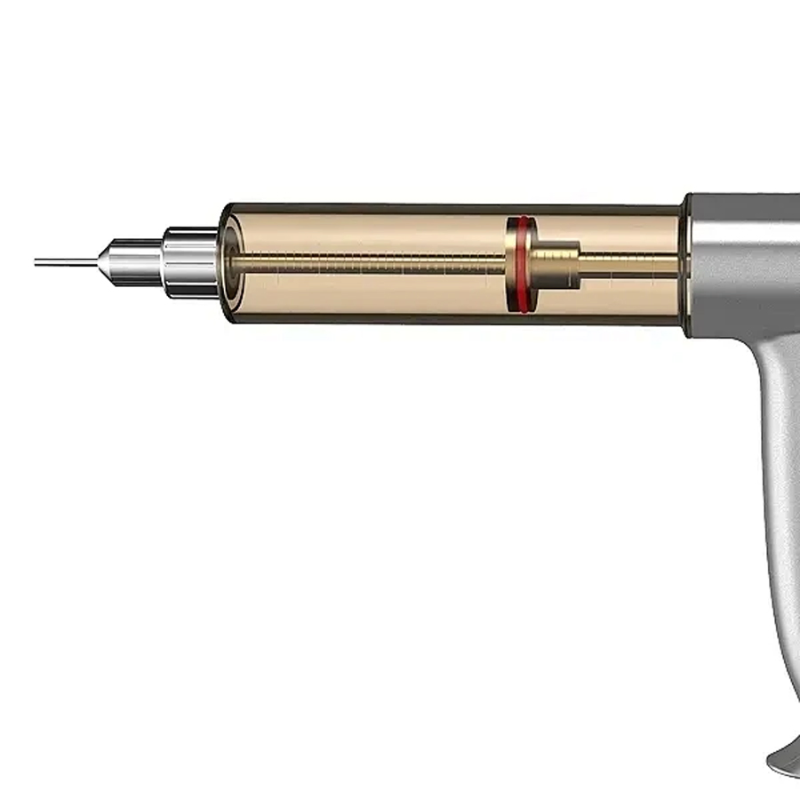 Adjustable Manual Oil Injection Gun with Constant Temperature / Portable All-Glass Oil Tank with Precision Heating Control