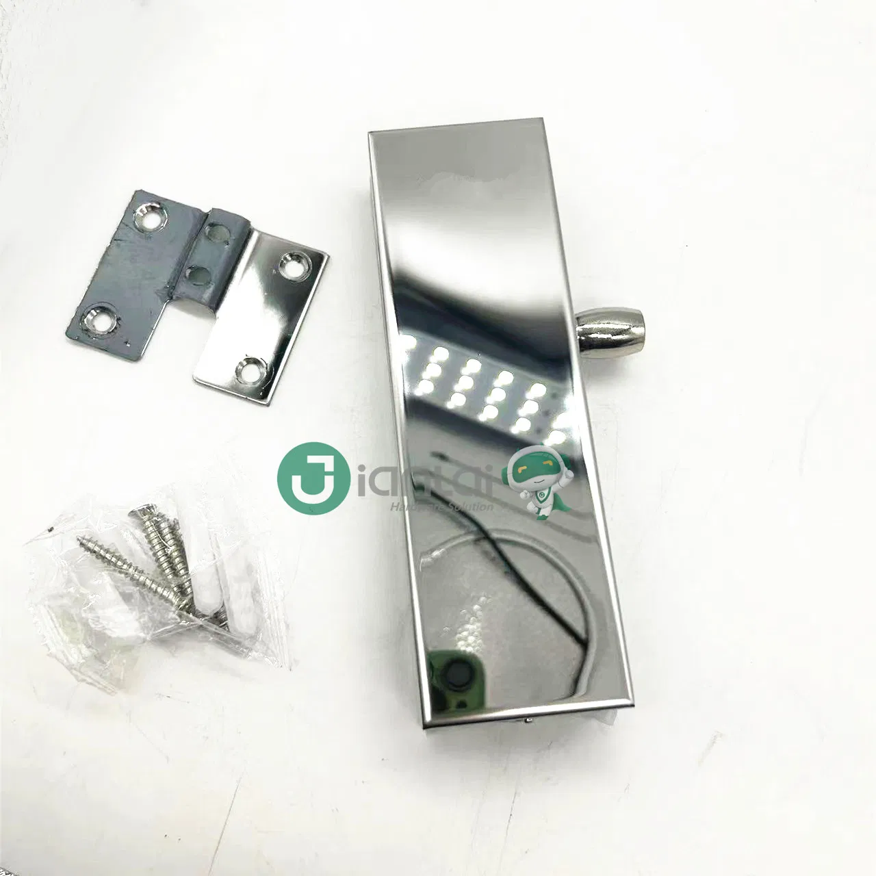 China Manufacturer Panel Pivot Glass Door Hinge Corner Patch Fittings