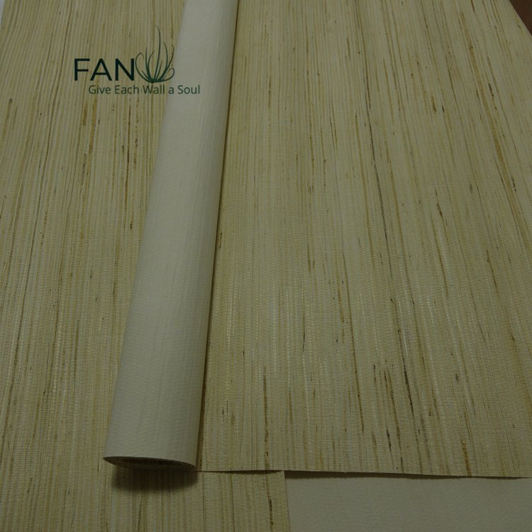 Highly Rated Natural Grasscloth Wallpaper Rolls for Hotel Decor