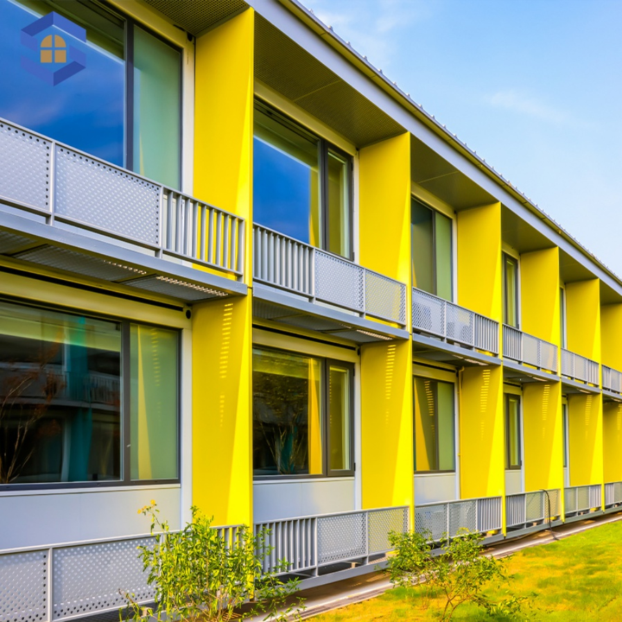 Ecological Tourist Area Green-Building Luxury Prefab Office Storage Shop Container House Hotel