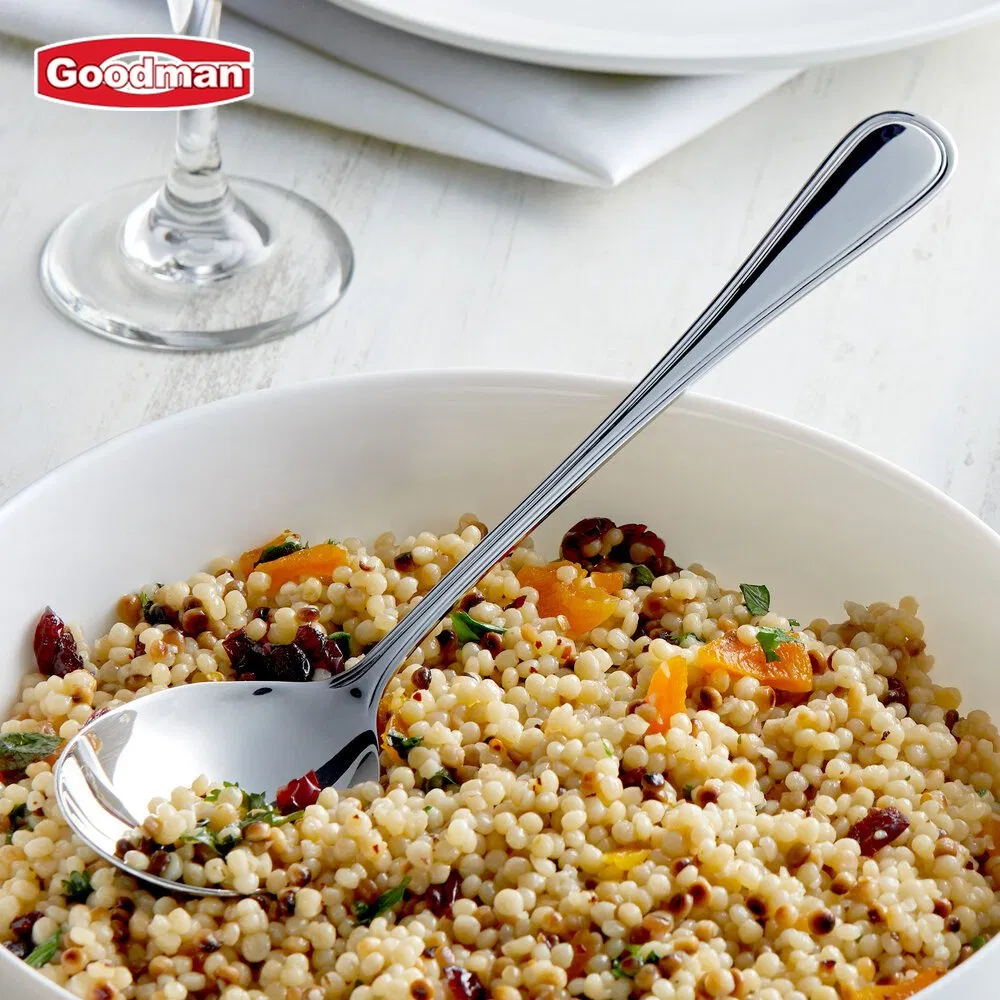 8.75" 11.25"Restaurant Serving Tableware Stainless Steel Cutlery Spoon and Fork Flatware Sets