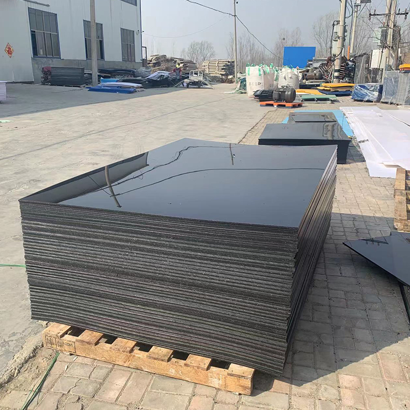 10mm PE 500 HDPE Polyethylene Sheet Roll Custom Size Samples Installation