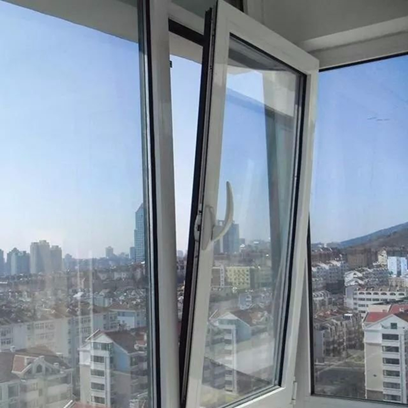 Shandong Wholesale Exterior Simple 2 Panel Aluminum Sliding Door for House