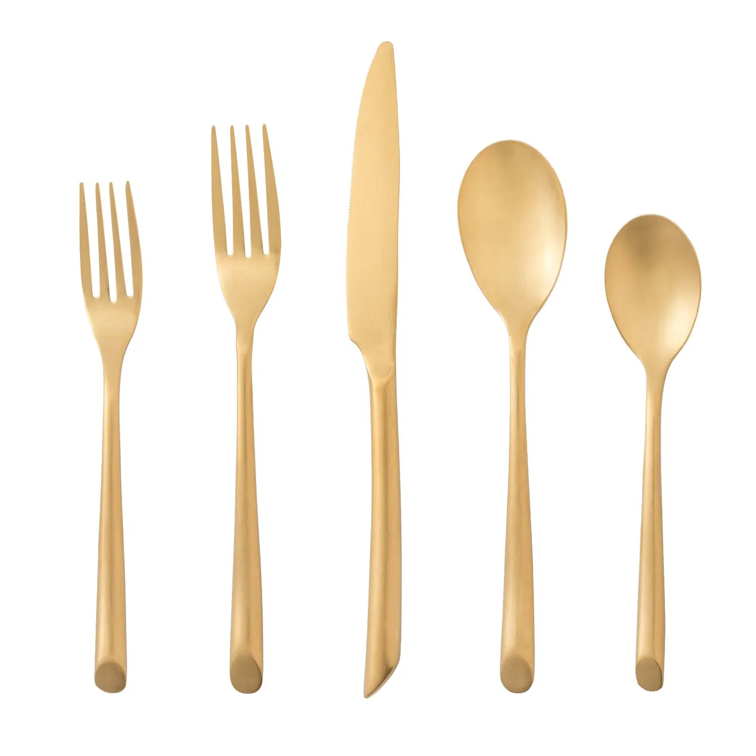 Gold Cutlery Set Stainless Steel Silverware Set for Wedding with FDA