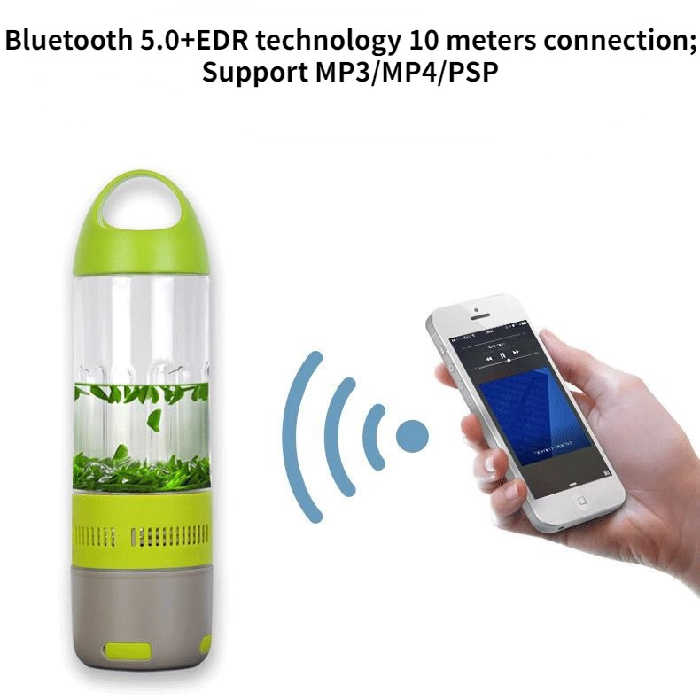 Беспроводная Bluetooth-колонка в виде бутылки для спорта и отдыха