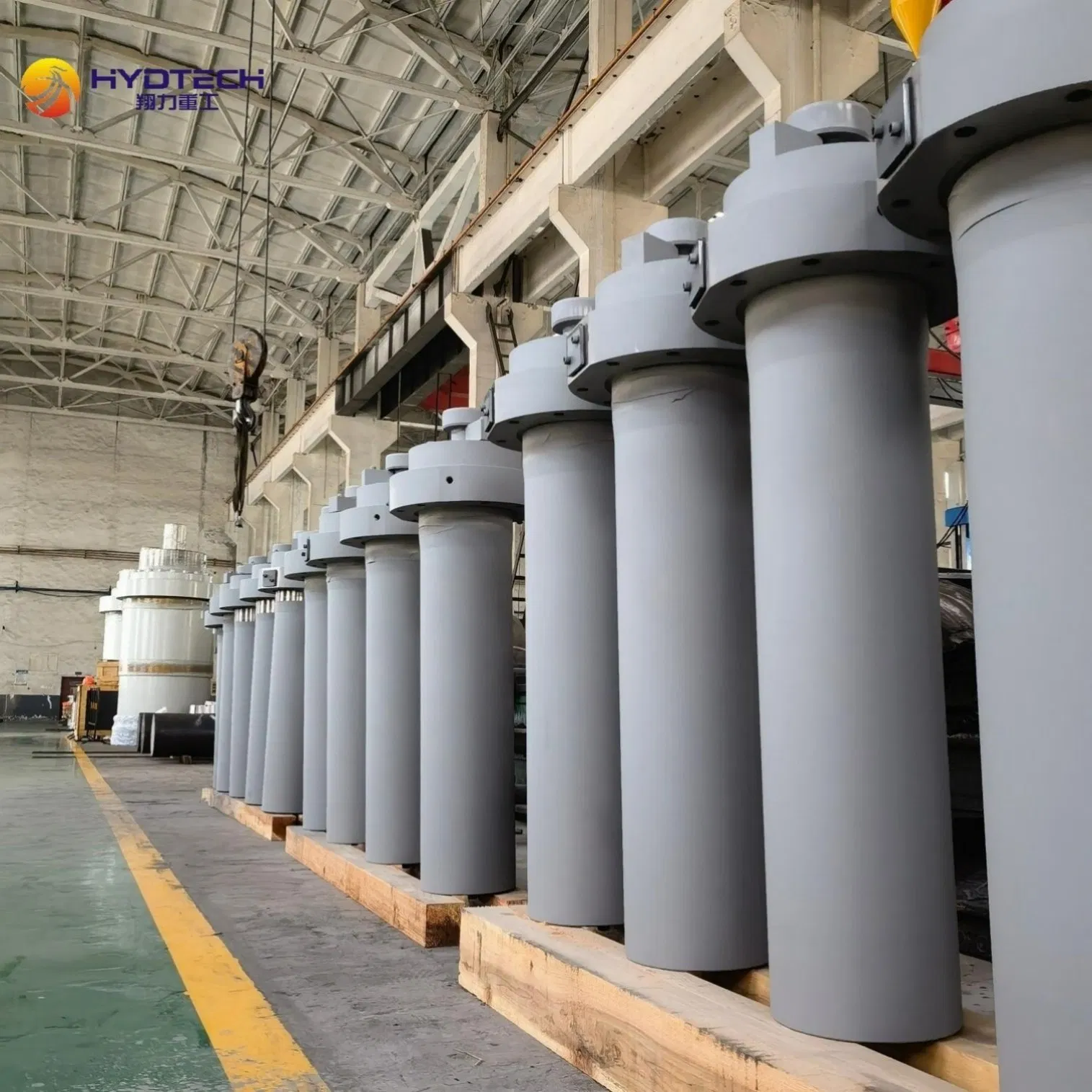 Гидравлический цилиндр 1000т двойного действия