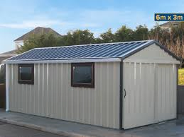 Light Prefab Metal Construction Assembled Steel Shed Portable Industrial Steel Workshop