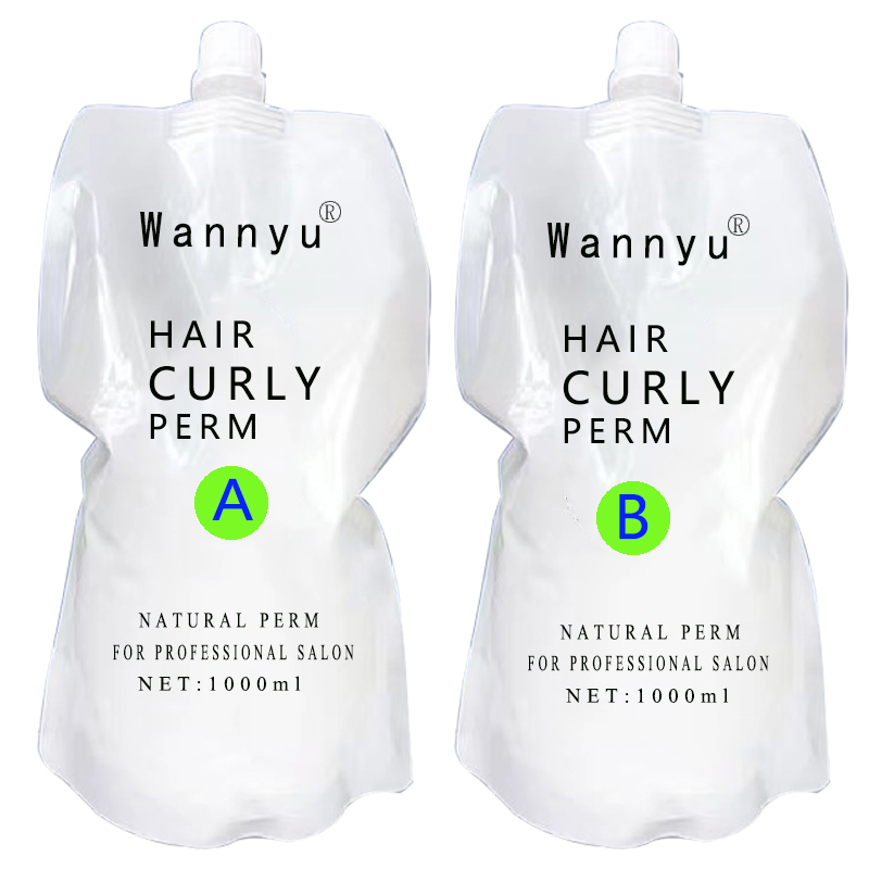 No Side Effect Professional Salon Use Organic Hair Curl Perm