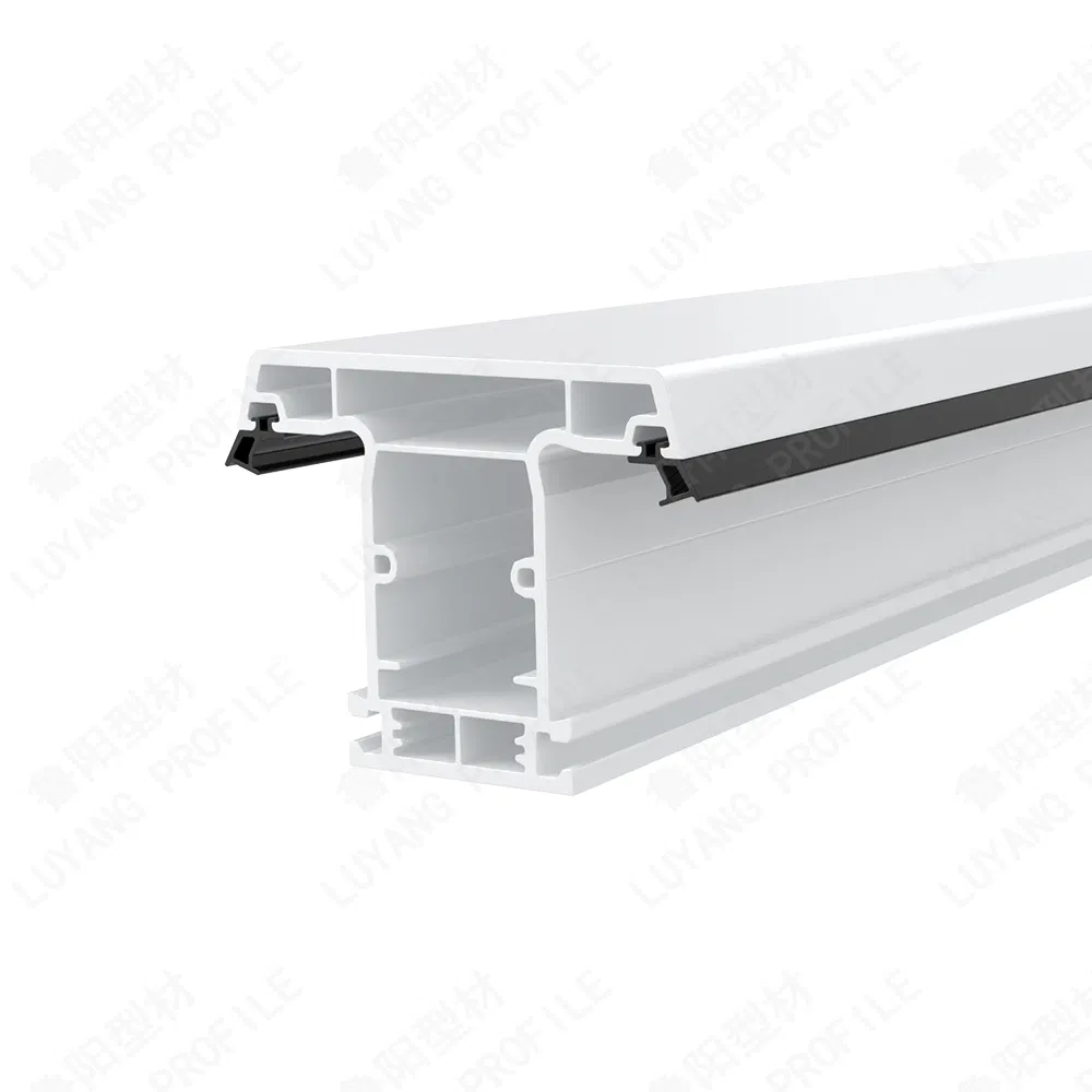 Weather-Resistant Plastic Profile UPVC Extrusion PVC Profiles for Window Frames