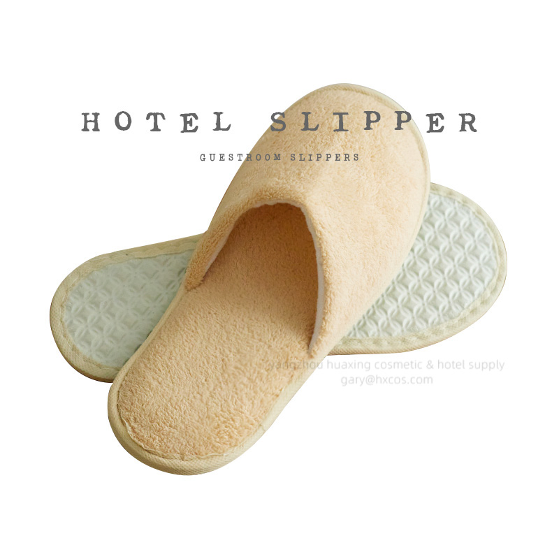 Coral Fleece Hotel Slipper - Soft Disposable Hotel Slipper for Guests