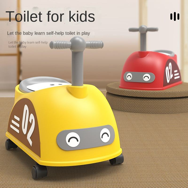 News Cute Cartoon Car Toilet for Baby Kids Training Seat Toilte