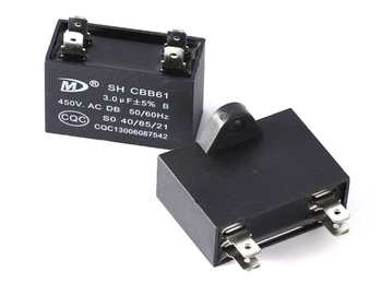 Air Conditioner Parts Fan Capacitor for Air Conditioner Starting Capacitor Cbb61 Long Life Good Quality