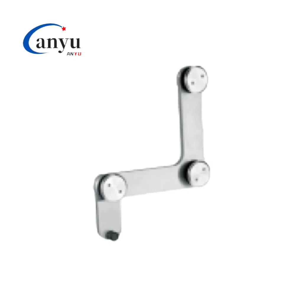 Stainless Steel Glass Hardware Fitting Over Panel Connectors Pivots Glass Hardware