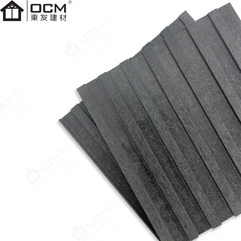 A1-Fireproof 3D Wood Board Art Plank Plastic Material Interior Home Decoration Indoor