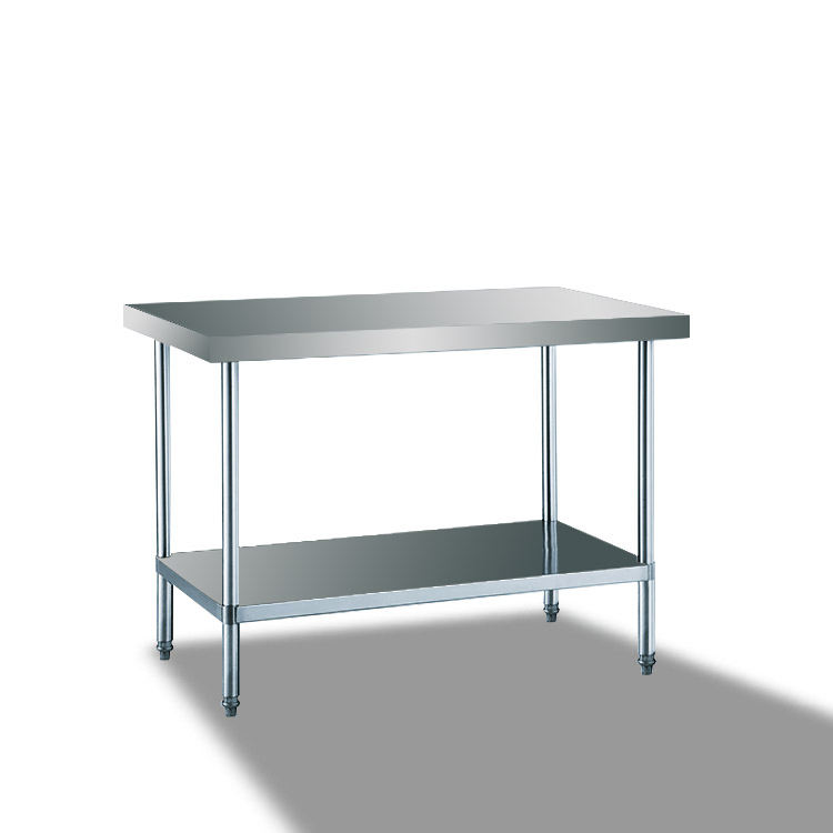 Assembling Stainless Steel Work Table with Overshelves (CZ120TS)
