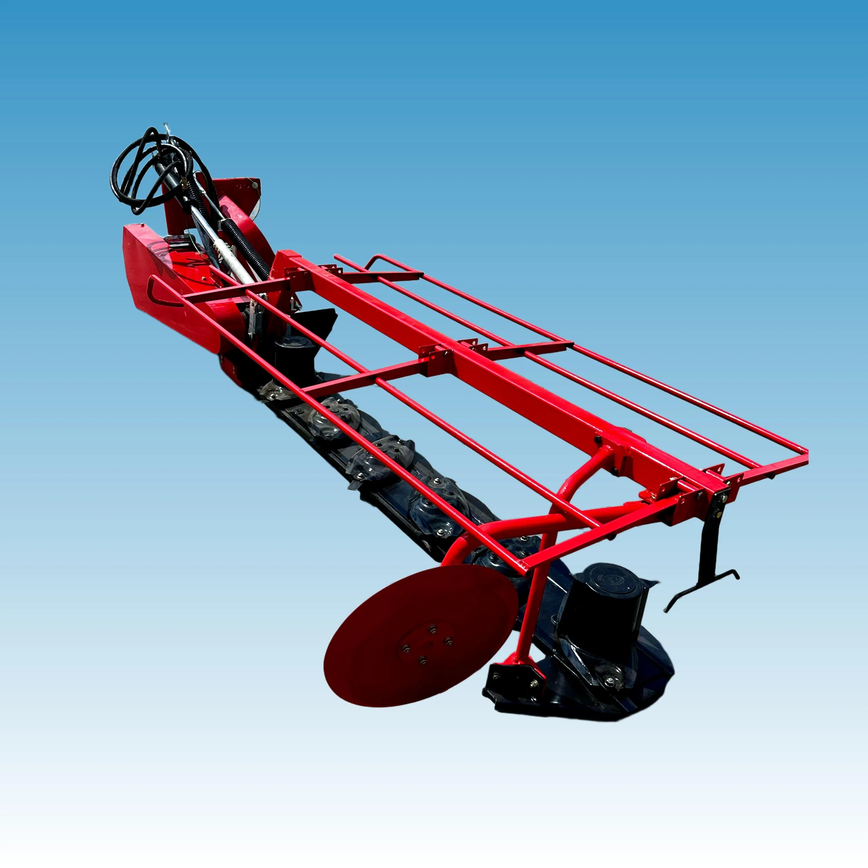 Многофункциональная роторная газонокосилка на 6 дисков