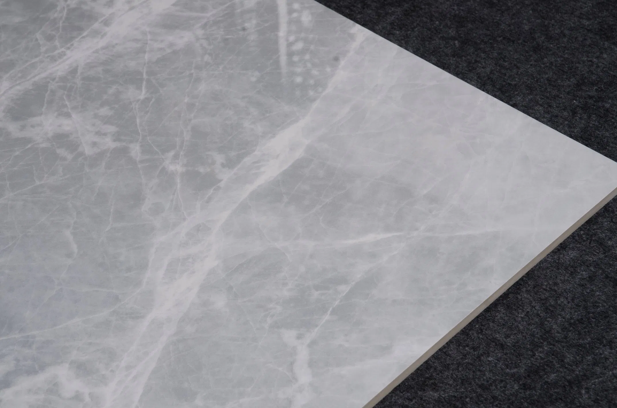 60X60cm Hotel Lobby Floor Tundra Grey Marble Tile