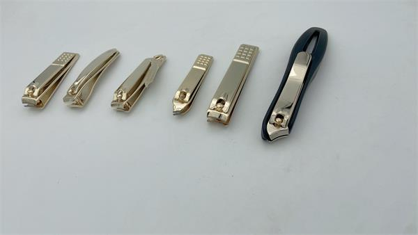 Foshan High Quality Deluxe Gold Plated Finger Toe Tip Middle Nail Cutter Clipper with File