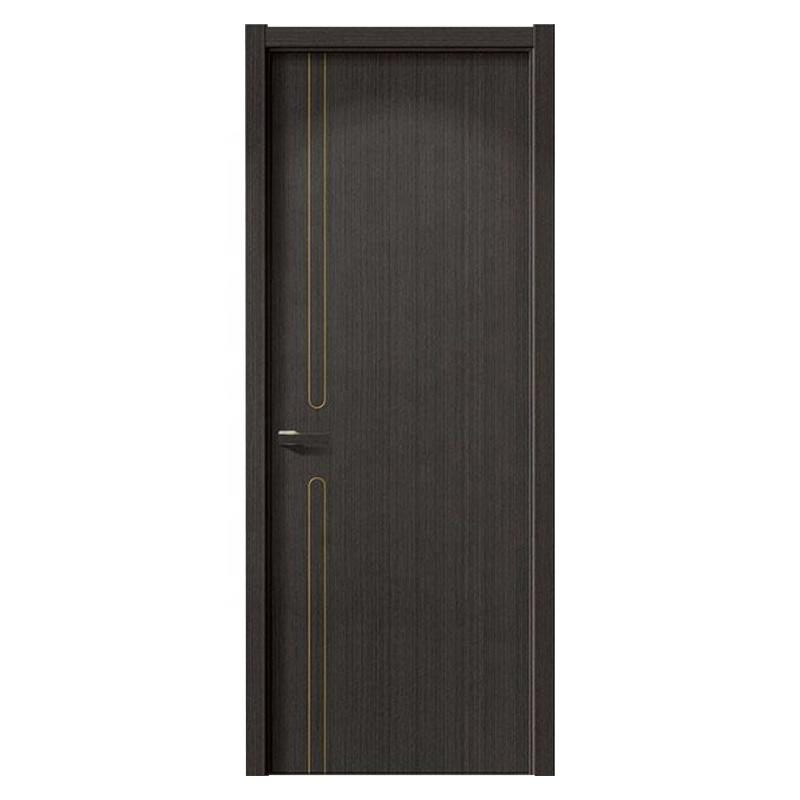 Internal Watertight WPC Doors Mothproof WPC Room Door with Frame