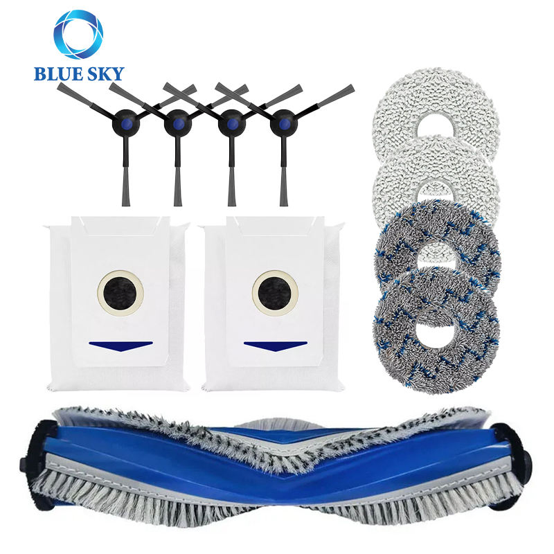 Robot Vacuum Cleaner Replacement Part Kit for Ecovacs Deebot T30 PRO T30 Max Main Side Brush HEPA Filter Dust Bag
